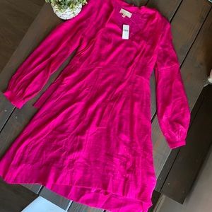 NWT Anthropologie Women’s Bright Magenta Size 6 Dress